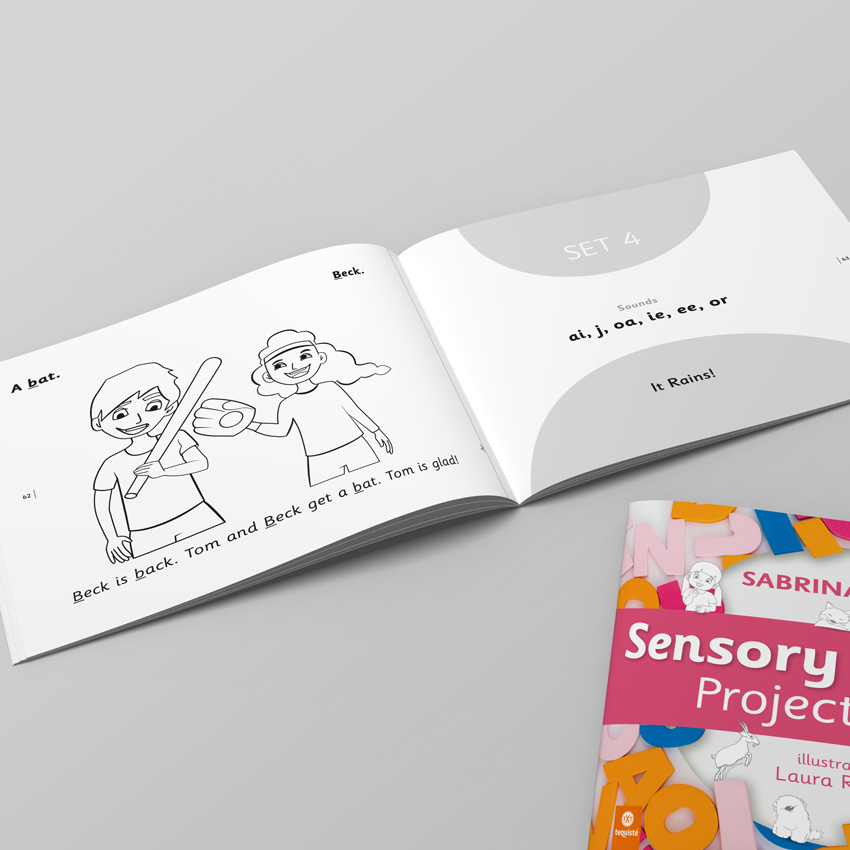 sensory phonics project book - rossi sabrina - tequiste